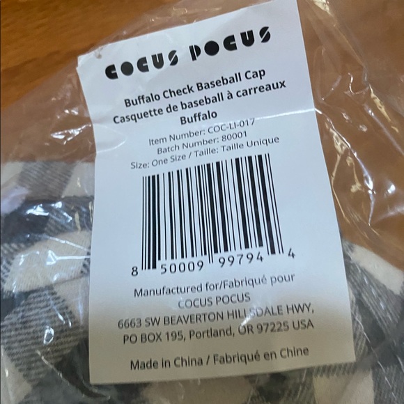 Buffalo checkered hat - Picture 4 of 4